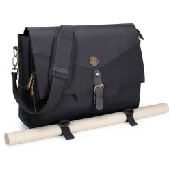 Tabletop Roleplaying Game Fabric Messenger Bag, Black (5871345)<Enhance Hot