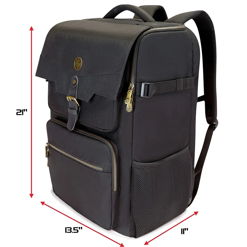 Enhance Tabletop Roleplaying Game Backpack, Large, Black (7527074)