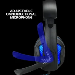 Best Enhance Voltaic Pro 7.1 Surround Gaming Headphones, USB, Black/Blue (ENVOH7L100BLEW)