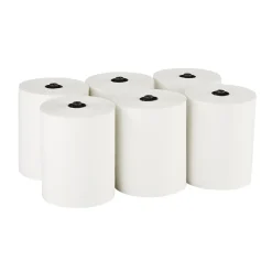 enmotion Flex Hardwound Paper Towels, 1-ply, 550 ft./Roll, 6 Rolls/Carton (89720)