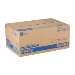 enmotion Recycled Hardwound Paper Towels, 1-ply, 800 ft./Roll, 6 Rolls/Carton (89490)