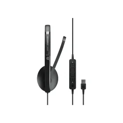 EPOS ADAPT 160 USB II Noise Canceling Stereo On Ear Mobile Headset, Black (1000915)