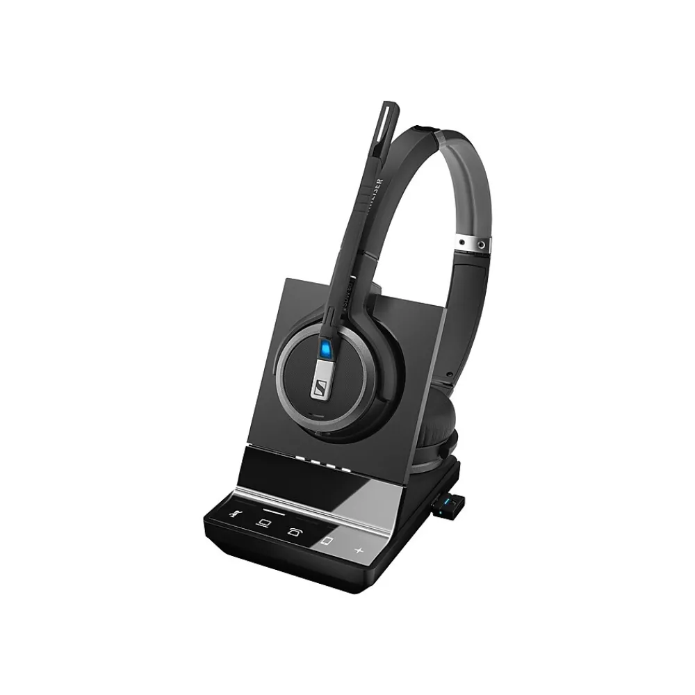 Outlet EPOS SDW 5066 Wireless Noise Canceling Stereo Headset, Over-the-Head, Black (507024)