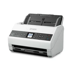 Epson DS-730N Duplex Document Scanner, White/Black (B11B259201)