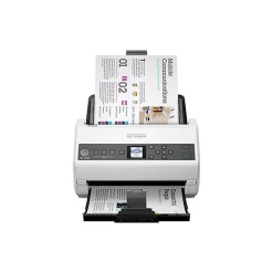 Epson DS-730N Duplex Document Scanner, White/Black (B11B259201)