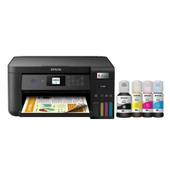 Epson EcoTank ET-2850 ET-2850-B Wireless Color Inkjet Printer, All-In-One Supertank, Print, Scan, Copy (9472540)