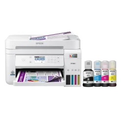 Epson EcoTank ET-3850 Wireless Color Inkjet Printer, All-In-One Supertank, Print, Scan, Copy (9472543)