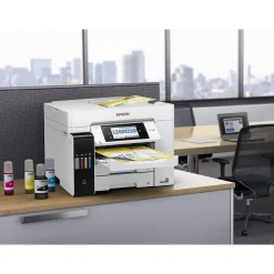 Epson EcoTank Pro ET-5800 Wireless Color Inkjet Printer, All-In-One Supertank, Print, Scan, Copy, Fax (9472508)
