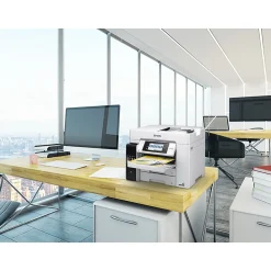 Epson EcoTank Pro ET-5800 Wireless Color Inkjet Printer, All-In-One Supertank, Print, Scan, Copy, Fax (9472508)