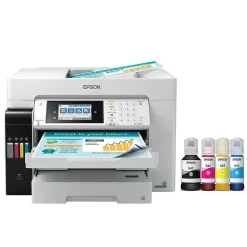 Epson EcoTank Pro ET-16650 Wireless Color Inkjet Printer, All-In-One Supertank, Print, Scan, Copy, Fax (9472516)