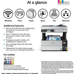 Epson EcoTank Pro ET-5170 Wireless Color All-in-One Inkjet Printer (C11CJ88201)