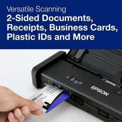 Epson ES-200 Duplex Mobile Color Document Scanner with Auto Document Feeder