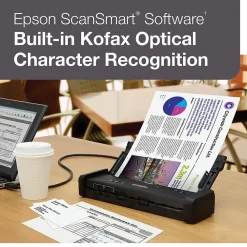 Epson ES-200 Duplex Mobile Color Document Scanner with Auto Document Feeder