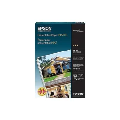 Photo Paper*Epson Matte Presentation Paper, 11" x 17", 100 Sheets/Pack (S041070)