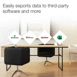 Epson RapidReceipt RR-60 Portable Document Scanner, Black/White (B11B252204)