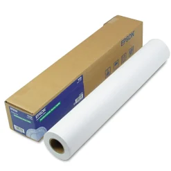 Wide Format Paper*Epson Wide Format CAD Inkjet Bond Paper, 24" x 82', Matte Finish (EPSS041385)