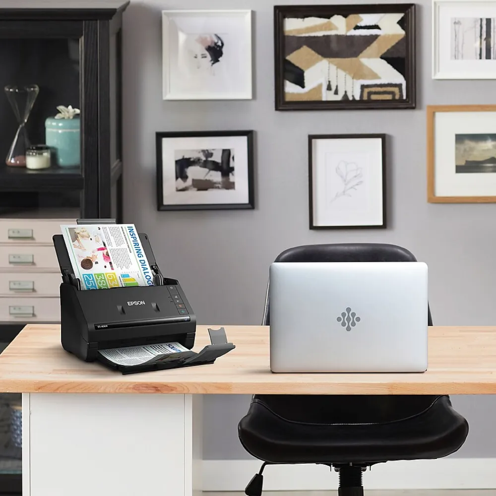 Epson WorkForce ES-400 II Duplex Document Scanner, Black (B11B261201)