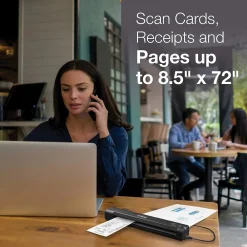 Epson WorkForce ES-50 Portable Document Scanner, Black (B11B252201)