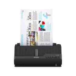 Epson WorkForce ES-C320W Wireless Duplex Sheetfed Scanner, Black (B11B270201)