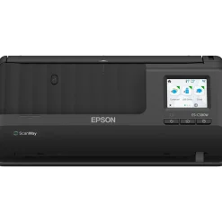 Epson WorkForce ES-C380W Wireless Duplex Sheetfed Scanner, Black (B11B269201)