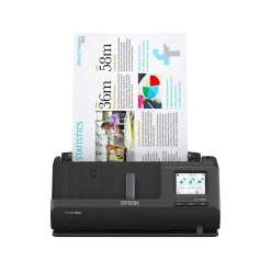 Epson WorkForce ES-C380W Wireless Duplex Sheetfed Scanner, Black (B11B269201)