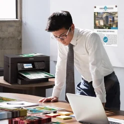 Epson WorkForce Pro 7820 Wireless Color Inkjet Printer, All-In-One, Print, Scan, Copy, Fax (9472530)