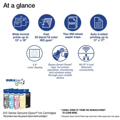 Epson WorkForce Pro WF-7310 Wireless Color Printer (C11CH70201)