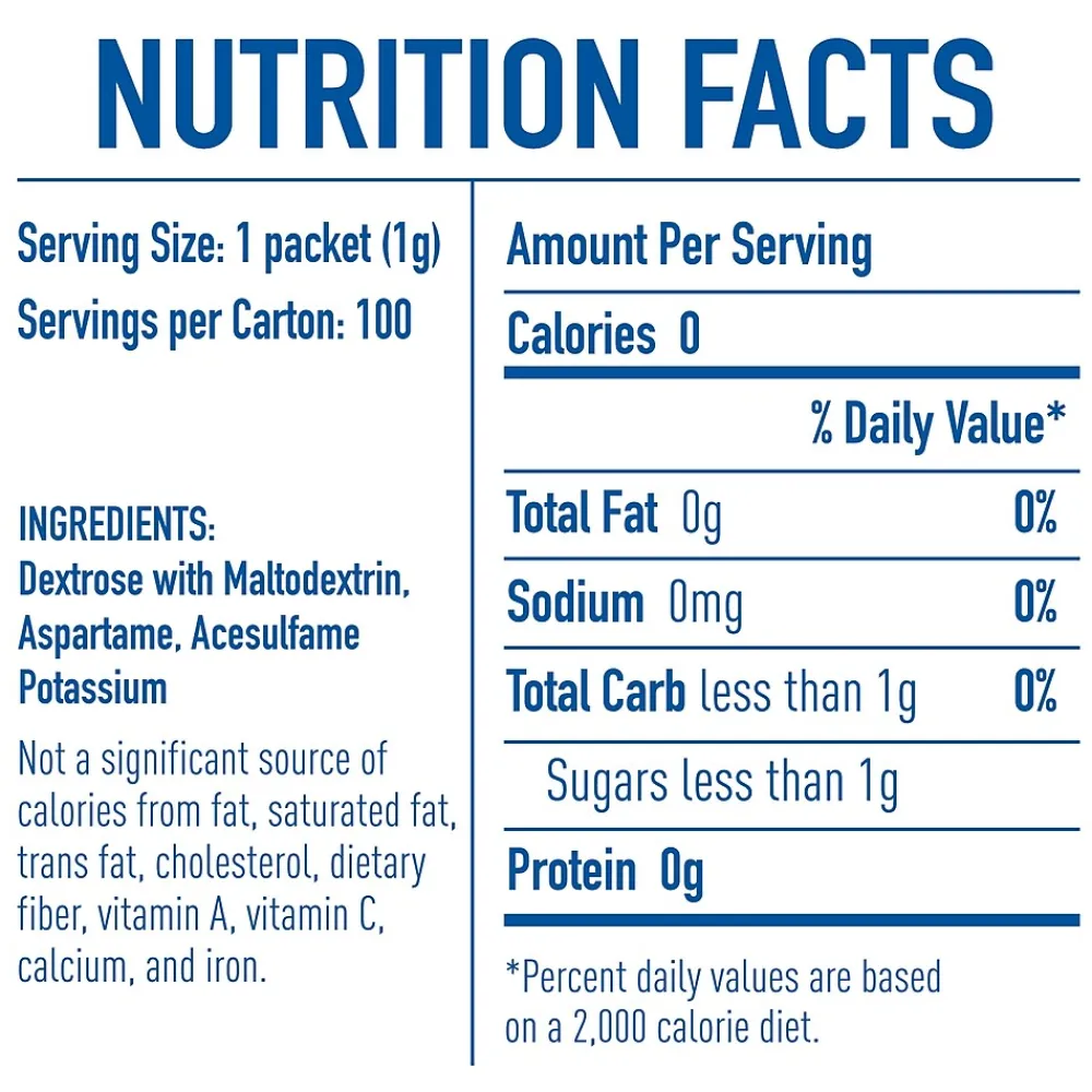 Equal Original Artificial Sweeteners, 115/Box (NUT810931)