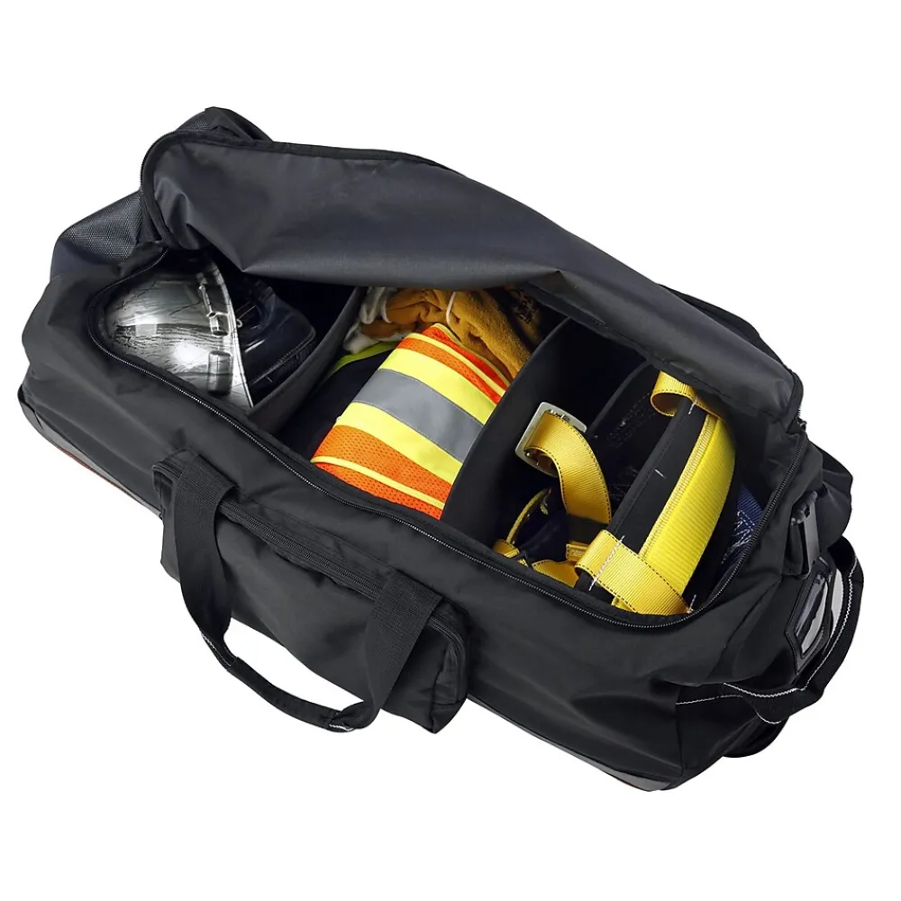 Arsenal 30" Polyester Telescoping with Wheels, Black (13120)<Ergodyne Discount