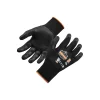 Ergodyne ProFlex 7001 Nitrile Coated Gloves, ANSI Level 3 Abrasion Resistance, Black, XXL, 12 Pairs (17956)