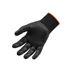 Ergodyne ProFlex 7001 Nitrile Coated Gloves, ANSI Level 3 Abrasion Resistance, Black, XXL, 12 Pairs (17956)