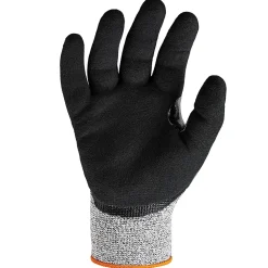 Ergodyne ProFlex 7031 Nitrile Coated Cut-Resistant Gloves, Large, A3 Cut Level, Gray, 144 Pairs (17884)