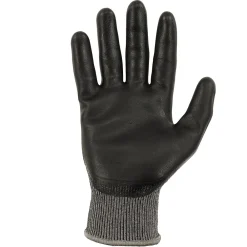 Ergodyne ProFlex 7072 Nitrile Coated Cut-Resistant Gloves, ANSI A7, Gray, Small, 1 Pair (10312)