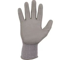 Ergodyne ProFlex 7024 PU Coated Cut-Resistant Gloves, ANSI A2, Gray, Medium, 1 Pair (10403)