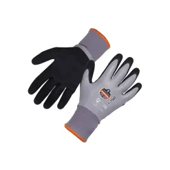 Ergodyne ProFlex 7501 Waterproof Winter Work Gloves, Gray, Large, 12 Pairs (17634)