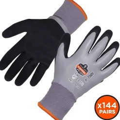 Ergodyne ProFlex 7501 Waterproof Winter Work Gloves, Gray, XXL, 144 Pairs (17936)