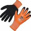 Ergodyne ProFlex 7551 Waterproof Cut-Resistant Winter Work Gloves, ANSI A5, Orange, XL, 144 Pairs (17995)