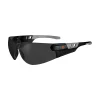 Ergodyne Skullerz SAGA Anti-Fog Safety Glasses, Frameless, Smoke Lens (59133)