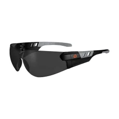 Ergodyne Skullerz SAGA Anti-Fog Safety Glasses, Frameless, Smoke Lens (59133)
