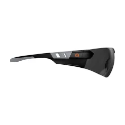 Ergodyne Skullerz SAGA Anti-Fog Safety Glasses, Frameless, Smoke Lens (59133)