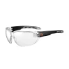 Ergodyne Skullerz VALI Anti-Fog Safety Glasses, Frameless, Clear Lens (59203)