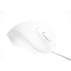 New Ergoguys Matias PBT Wired Laser USB Mouse, White (M20W)