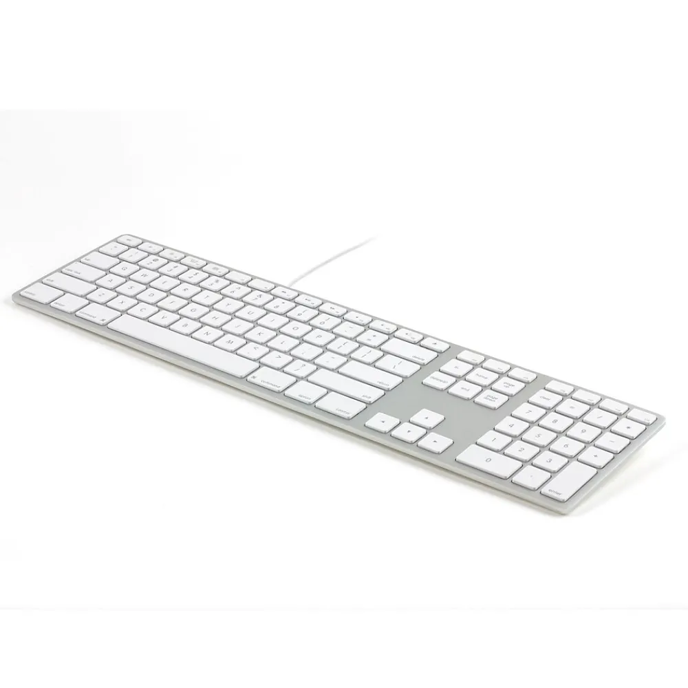 Online Ergoguys Matias Wired Ergonomic Keyboard for Mac, Silver (FK318S)