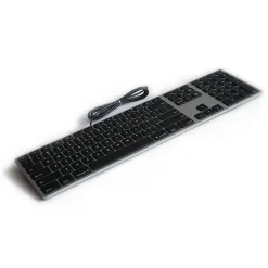 Ergoguys Matias Wired Ergonomic Keyboard for Mac, Space Gray (FK318B)