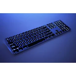 Ergoguys Matias Wireless Ergonomic Keyboard for Mac, Silver/Black (FK418BTLSB)