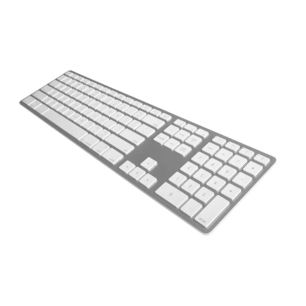 Best Ergoguys Matias Wireless Ergonomic Keyboard, Silver (FK418BTS)