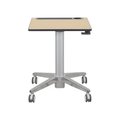 Standing Desks*Ergotron 29"-45" Adjustable Desk, Maple/Silver (24-811-F13)