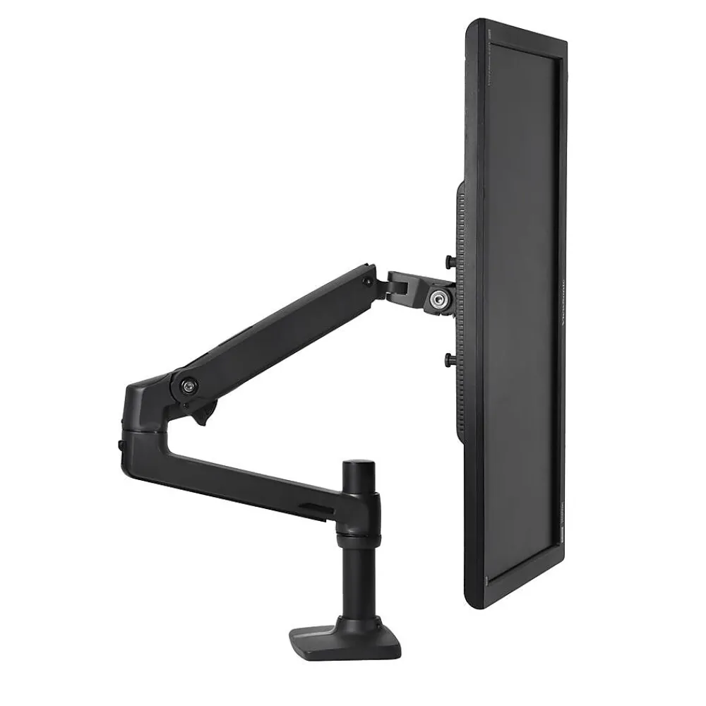 Online Ergotron LX Desk Adjustable Single Arm 2-Piece Clamp & Grommet Mount, 34" Screen Support, Black (45-241-224)