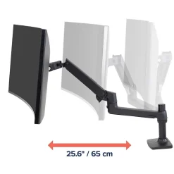 Online Ergotron LX Desk Adjustable Single Arm 2-Piece Clamp & Grommet Mount, 34