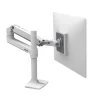 Online Ergotron LX Desk Adjustable Single Arm Tall Pole with 2-Piece Clamp, 34" Screen Support, White (45-537-216)